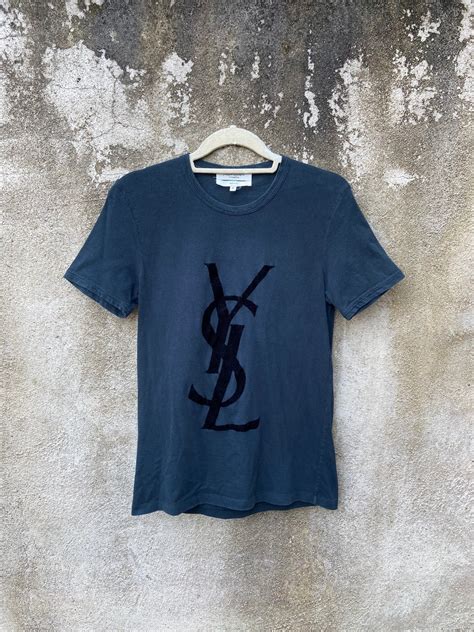 ysl logo t shirt replica|yves saint laurent t shirt.